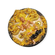 Thai amulet Phra Jatukam Ramathep Sethtee Koteruay Super Rich edition Lp Im Wat Tungnamai, Lucky Buddha Charm Pendant Bronze coated 4k