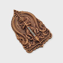 Thai Amulet Taowesuwan Jaosur Lanna back with Naga Wat Ronhkumluang BE 2565