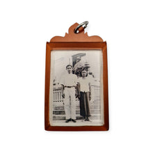 Thai amulet loop tai Phor Tiang Front of Bucha Setting hand written Protection Invulnerable