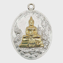 Thai Amulet LP Sothorn – 255 Years Edition (Wara Pised) BE 2568 Chanuan Material Gold Mask Silver coated Number 8