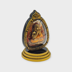 Thai Amulet Phra Pidta Jumbo Kanhok Kang “Win Over Poverty” Plodnhee Edition – Wat Tumsingtothong (LP Toh)
