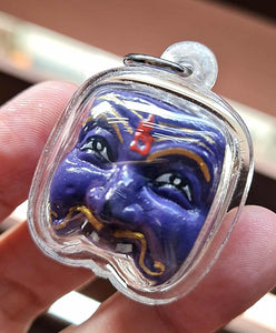 Thai amulet Pran Boon Mask Metta Maha Saneah Wealth Lucky Charm Aj Napacha