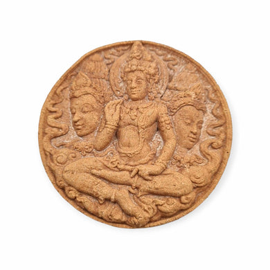 Thai amulets Phra Jatukam Ramathep , Saprachan batch Wat Mahathat BE 2550 Luang Nui