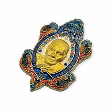 Thai Amulet Dragon Turtle Longevity Edition LP Im Code No.1 Gold Mask Noppakao Gems Wealth Protection