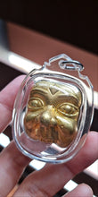 Thai amulet Pranboon Mask Amulet 1st Edition LP Chaiya Protection Charm Rare