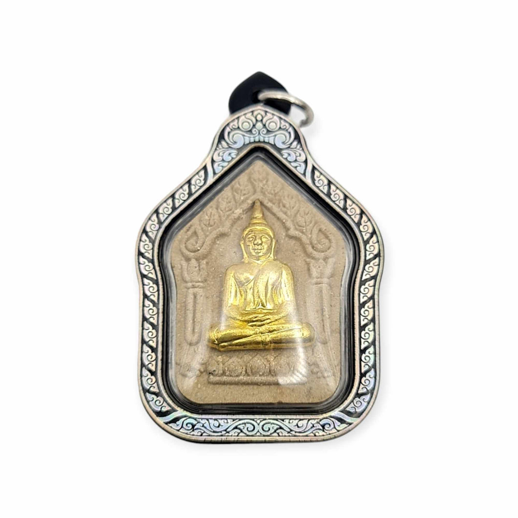 Thai amulet phra khun paen kumanthong Lp Yam BE 2558 Lucky Charm Pendant Grant Wishes Love Success
