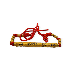 Thai amulet waist takrut Sur Phen 9 Rob 108 years Lp Im Wat Tungnamai Protection Bring Luck Wealth 5 inches Genuine Authentic powerful charm
