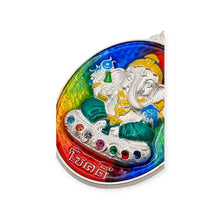 Thai amulet Lord Ganesh Chokdee Lucky edition Wat Sanamchai Bring Wealth Success Lucky Charm Pendant Waterproof case Genuine holy blessed
