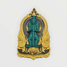 Thai Amulet Taowesuwan Jaosur Lanna back with Naga Wat Ronhkumluang BE 2565