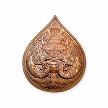 Thai amulets Rien Phra Narai Song Krut (Riding on Garuda) , Baramee Udomsap edition by Lp Udomsap , Wat Veruwan Thammaviharn.