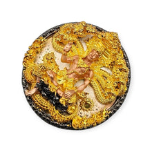 Thai amulet Phra Jatukam Ramathep Sethtee Koteruay Super Rich edition Lp Im Wat Tungnamai, Lucky Buddha Charm Pendant Bronze coated 4k