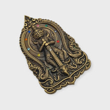 Thai Amulet Taowesuwan Jaosur Lanna back with Naga Wat Ronhkumluang BE 2565