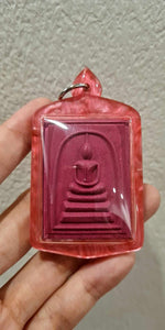 Thai Amulet Phra Somdej 4 Faces Buddha Chinna Punjara Lucky Charm Buddha Pendant Powerful Grant Wishes Bring Success