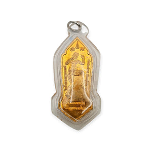 Thai amulet rian Yamo back with Nai Kanomtom Lp Chan Wat Tumphrathammat Protection Bring Luck