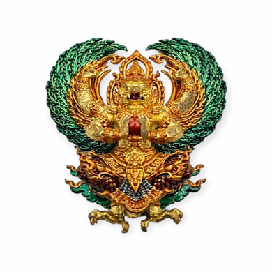 Thai amulet Phraya Krut Garuda Maha Sethtee 1st Edition Phra Aj Nikom Lucky Charm Pendant Authentic Genuine