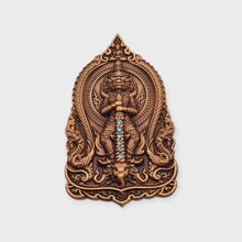 Thai Amulet Taowesuwan Jaosur Lanna back with Naga Wat Ronhkumluang BE 2565