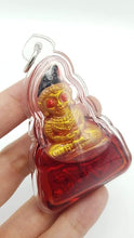 Thai amulets Phra Ngang Red eye in charm oil Luangta Ruam Lucky pendant Love Charm