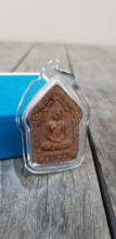 Thai amulets Phra Khun Pean Naree Oppathum , Lp Mian , Maha Jindamanee powder with 4 silver takrut and temple code number.