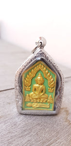 Thai amulets Phra Khun Pean Na Sunrej bring success lucky love charm