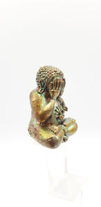 Thai amulets Phra Pidta closed eye Buddha 1st edition Lp Joy Lucky pendant