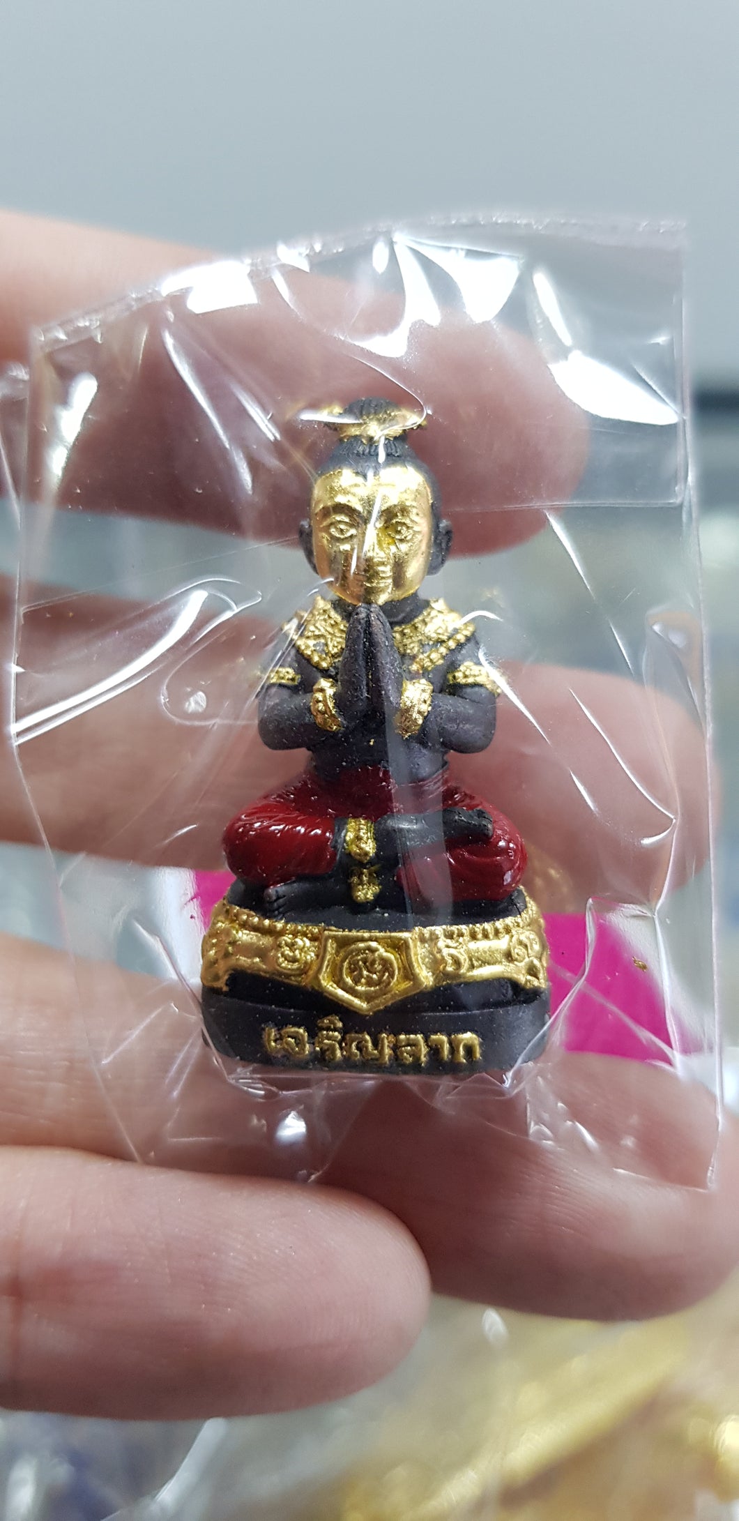 Thai amulet kumanthong na nhathong 2nd edition Aj Subin