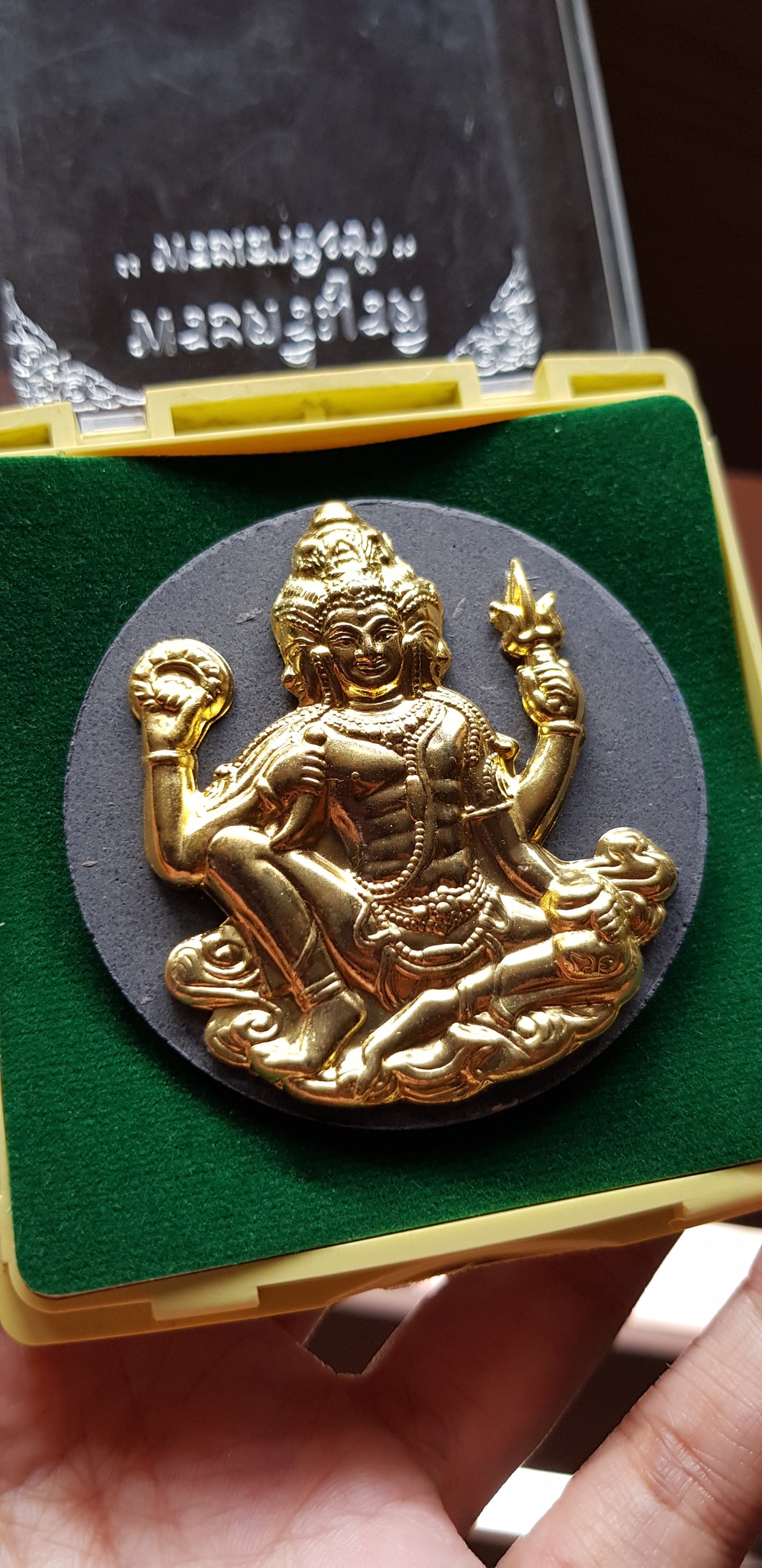 Thai amulets Phra Trimurti Soachingcha Lucky in love