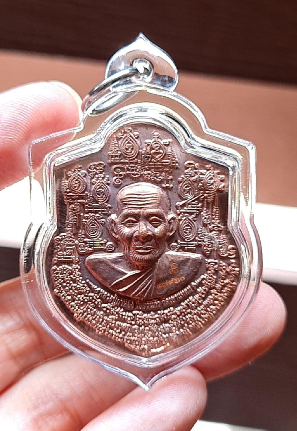 Thai amulet Rian Nhathan Yai Yant Jakkaphat Lp Kalong BE 2550