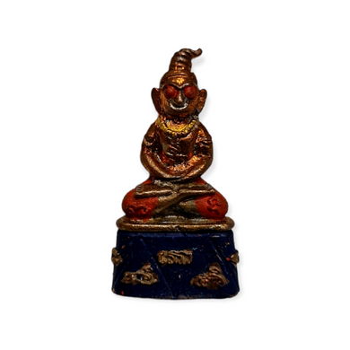 Thai Amulet Phra Ngang Red Eyes Maha Saneah Royrak Millions Love Archan Aukkee Mont Payak