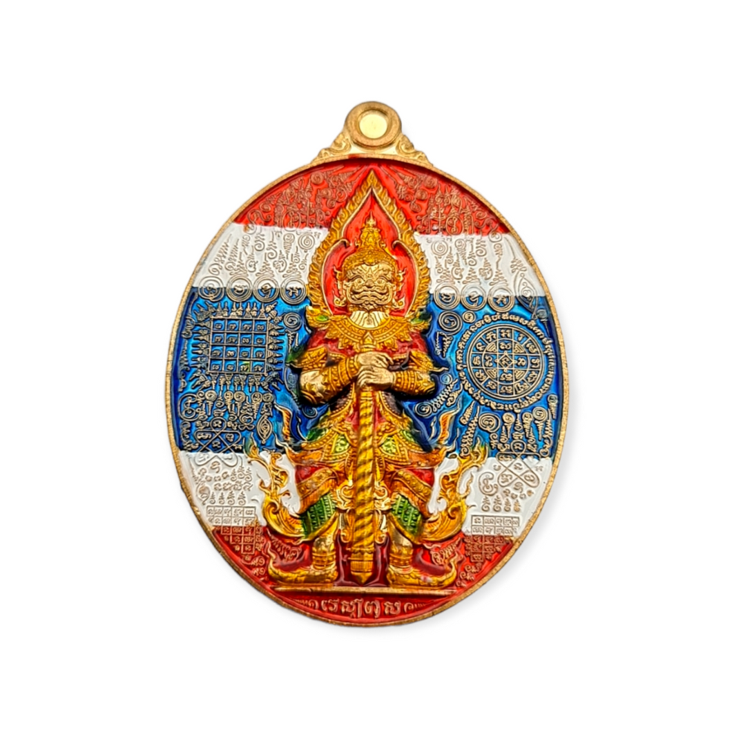 Thai amulet Rian Taowesuwan Mahayant Sethtee Ruay Tantee Lp Phat Protection Wealth Charm Pendant