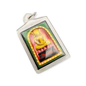 Special Thai amulet Phra Somdej Kaizer Kruba Kittichai First Edition Lucky Buddha Charm Pendant