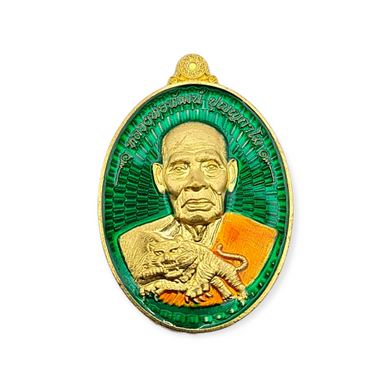 Thai amulet Rian Sethtee Baramee 99 Lp Phat Protection Bring Wealth Lucky Charm Pendant