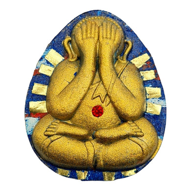 Thai Amulet Phra Pidta Closed Eye Buddha Ruay San Larn Lp Moonn Lucky Charm Buddha Pendant Talisman