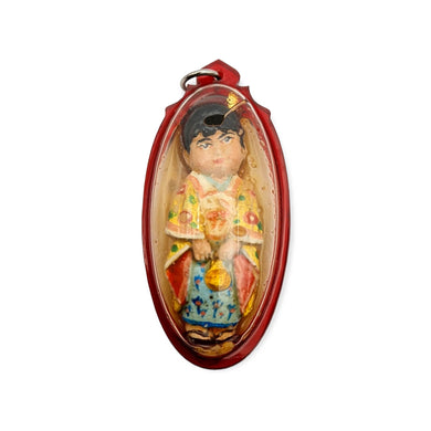 Thai amulets Kumaree MeeSap blessed by Phra Aj Aumnaj Mahaveero Grant wishes Whispering luck