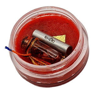 Thai Amulet Holy magic Wax Balm Seepueang Num Mun Nangyoa Kruba Kumfan Lucky Love Charm Metta Maha Saneah