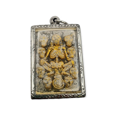 Thai amulet Pong Prai 9 Gote Aj Boonrod Lucky Charm Pendant Good Business Lucky Fortune Grant Wishes