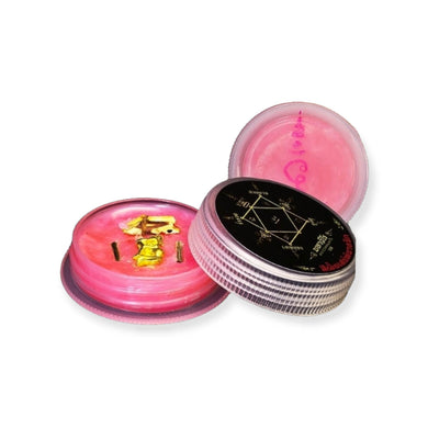 Thai amulet Seepueang Wax Balm Saneah Nang Rak Mahaveero Lucky Charm Love Success Metta Maha Saneah Phra Aj Aumnaj Mahaveero.