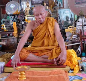 Thai amulet rian baht Nummont Lp Chamlong Phra Pidta 3k material Lucky Buddha Charm Protection Metta Maha Niyom Waterproof case