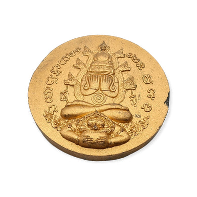Thai amulets Phra Jatukam Ramathep Sombat Jakkaphat Prototype 9 cm. BE 2549 Lucky Charm Bring Success Wealth Protection