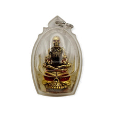 Authentic Thai Amulet Prai Ghost Skull Nai Bai Blessed by Kruba Porn. Bring wealth, money, lucky pendant, gambling luck. Thai occult sorcery Lucky charm Pendant