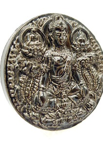Genuine Authentic Thai amulets Phra Jatukam Ramathep Ariyasap Phrataht Thongkum edition Wat Mahathart BE 2550 Wealth Success Grant Wishes.