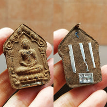 Thai amulets Phra Khun Paen Naree Oppathum , Lp Mian , Maha Jindamanee powder with 4 silver takrut and temple code number.