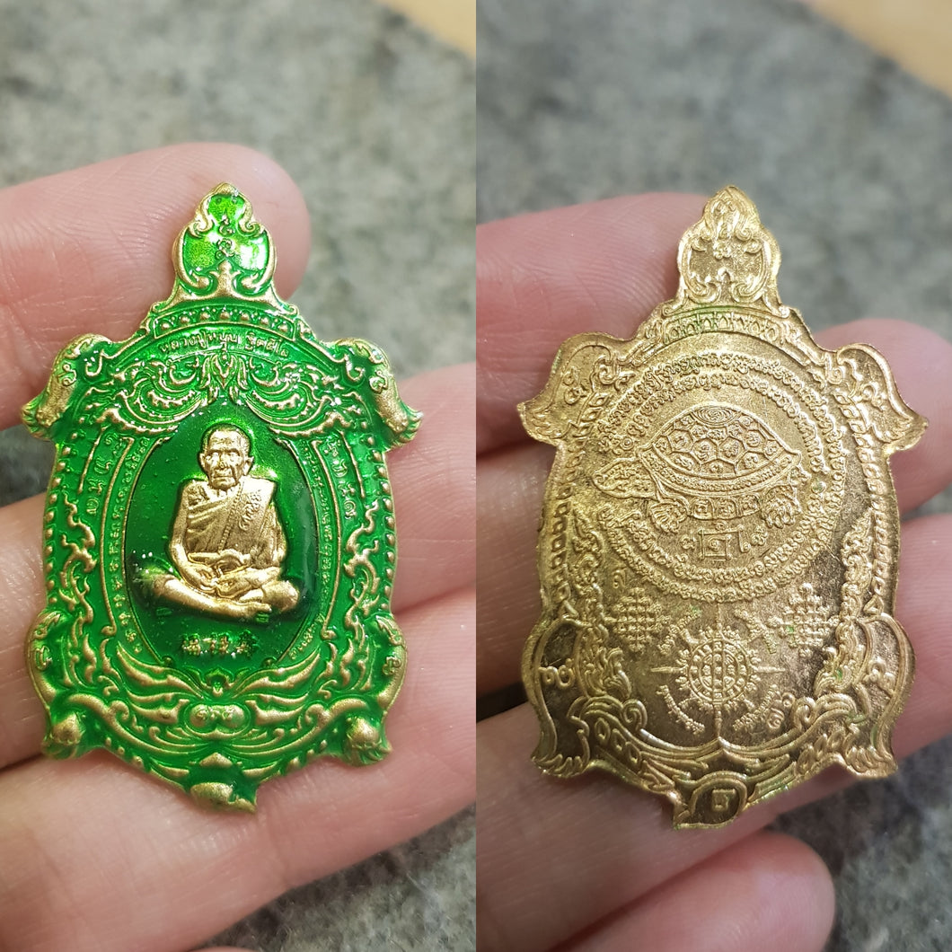 Thai amulets Phraya Toa Rean , Maha Pokkasap edition. Lp Moon, wat Bannjarn. Bring good trade, business success, lucky fortune.