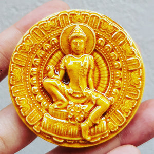 Thai amulets Jatukam Ramathep Joasur Yook 8, Wat Phra Barommathart Sarn Lak Muang, Viharn Joasur Yook 8