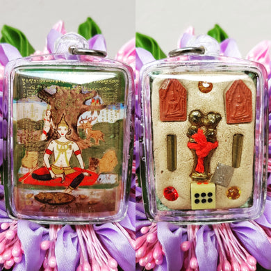 Thai amulets Phra Sung 10,000 Montra Aj Apichai , calling wealth lucky fortune