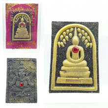 Thai amulets Phra Somdej Prokpo back with Lord Ganesh Lp Koon Wat Banrai Lucky Buddha Charm Pendant