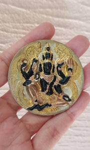 Thai amulet rien baht nummont Phra Jatukam Ramathep Wat Aikeaw BE 2550